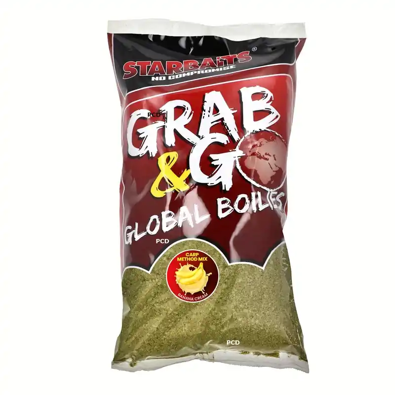 Amorce Starbaits Grab & Go Global Carp Method Mix Banana 1Kg800 Meilleur Choix