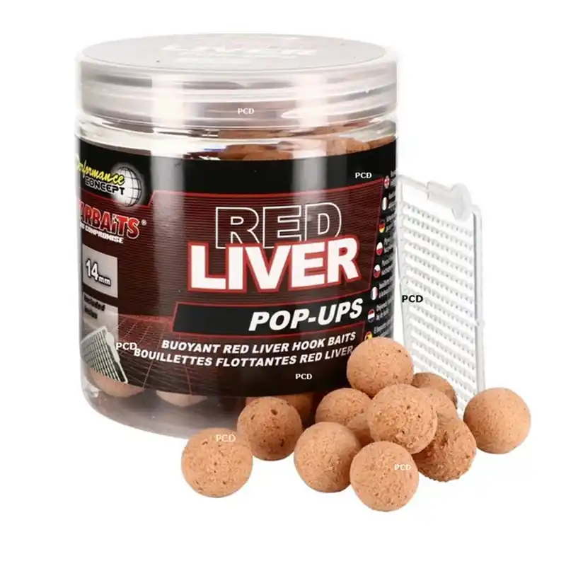 Bouillettes Flottantes Starbaits Performance Concept Red Liver 50G Prix Réduit
