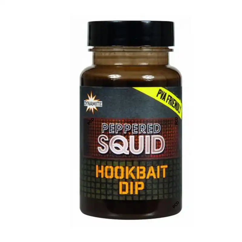 Nouvel Arrivage Trempage Dynamite Baits Peppered Squid Concentrate Dip 100ML