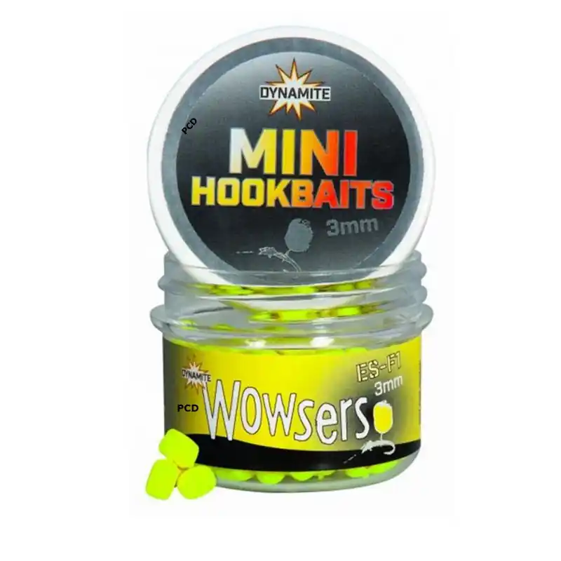 Pellets D‘Eschage Dynamite Baits Wowser Mini Hookbaits Yellow ES-F1 3MM Promotion
