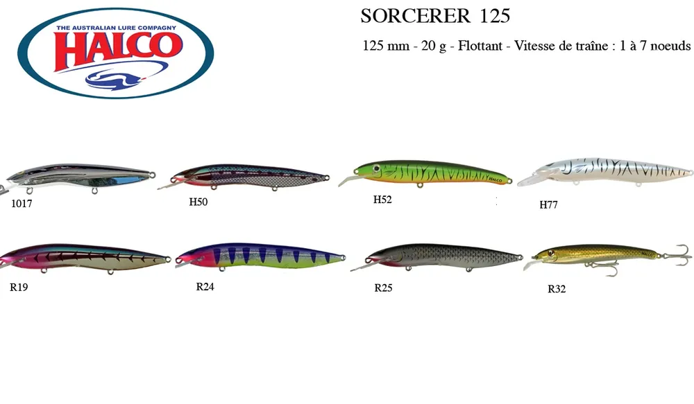 Offre Spéciale Leurre Flottant Halco Sorcerer 125
