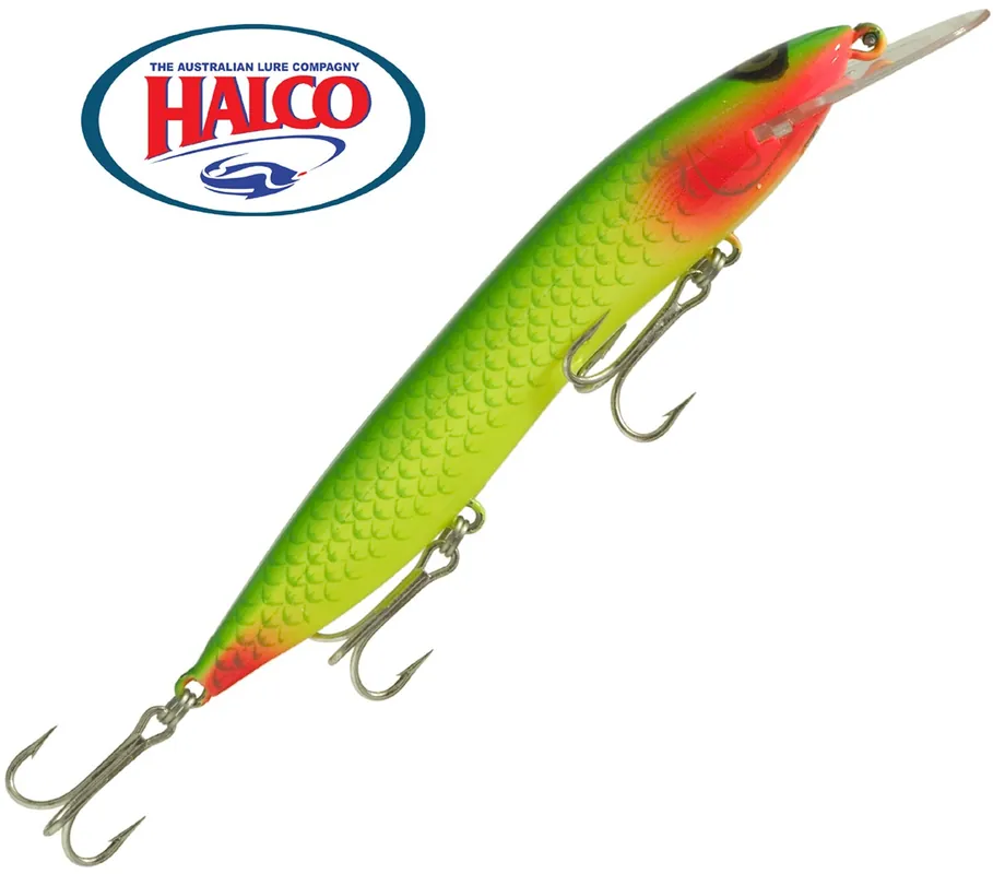 Soldes Leurre Flottant Halco Sorcerer 150 R7 Fluoro Green