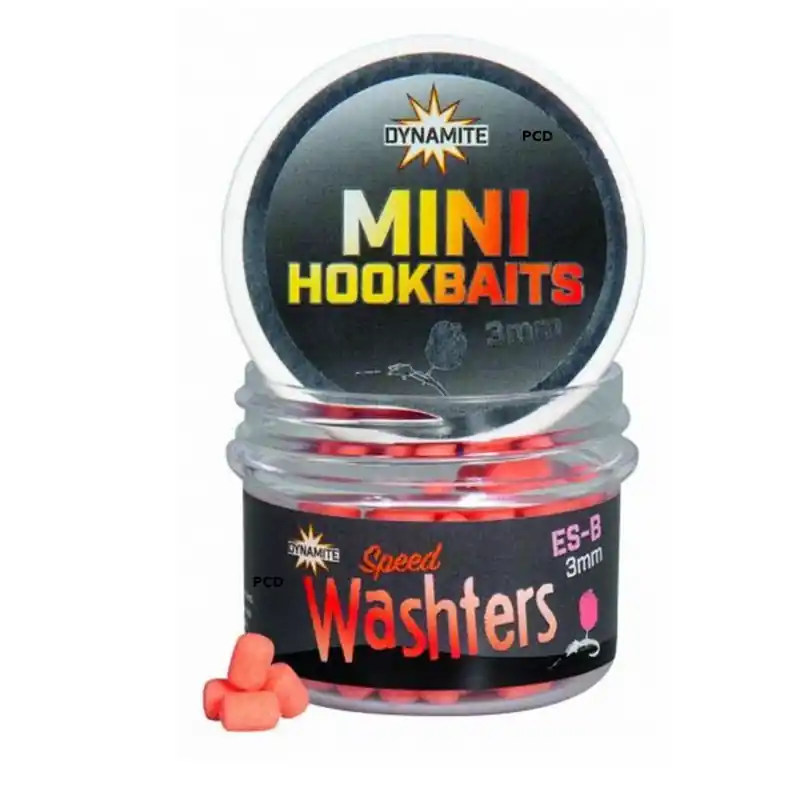 Populaire Dumbells Dynamite Baits Speed Washters Mini Hookbaits Pink ES-B 3MM