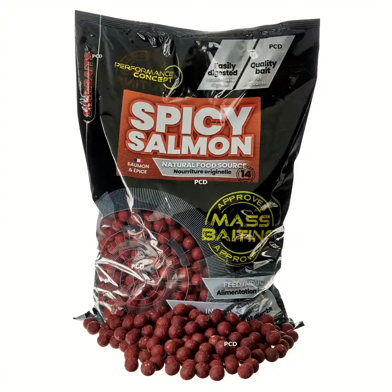 Bouillettes Mass Baiting Starbaits Performance Concept Spicy Salmon 3KG Must-Have