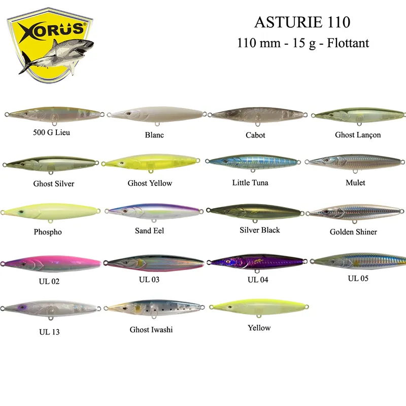 Leurre Flottant Xorus Asturie 110 Prix Réduit