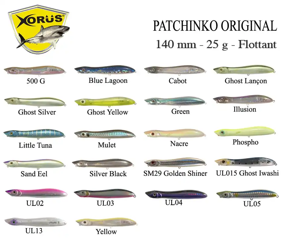 Leurre Flottant Xorus Patchinko Original Acheter En Ligne