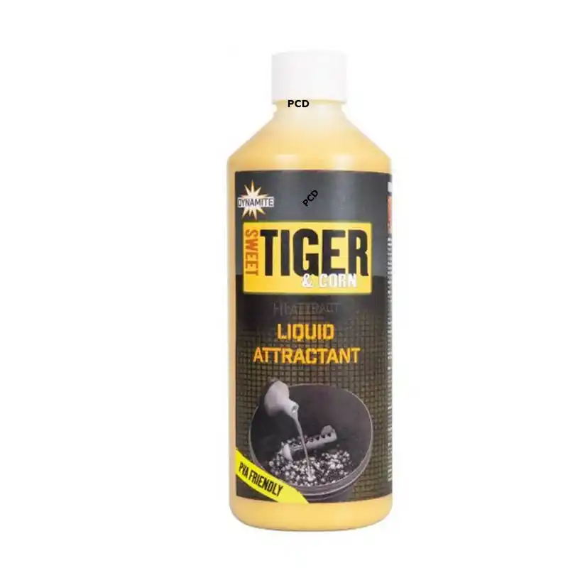 Offre Limitée Attractant Dynamite Baits Big Fish Sweet Tiger & Corn Liquid Attractant 500ML