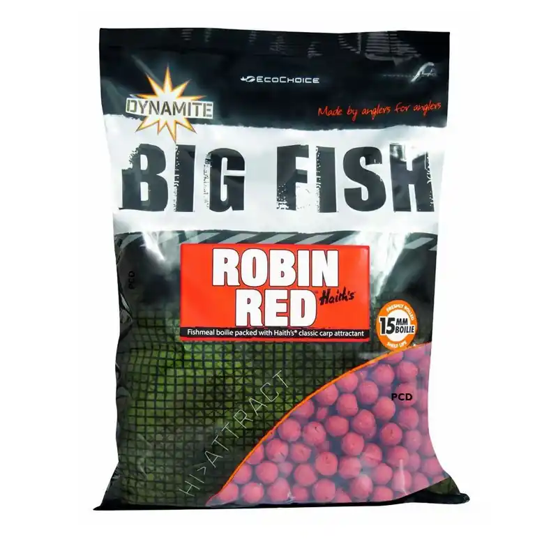 Prix Réduit Bouillettes Dynamite Baits Robin Red 1KG800