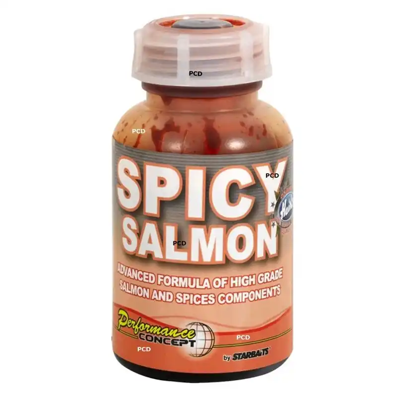 Additif Liquide Starbaits Performance Concept Spicy Salmon Dip Attractor 200ML Vente Directe