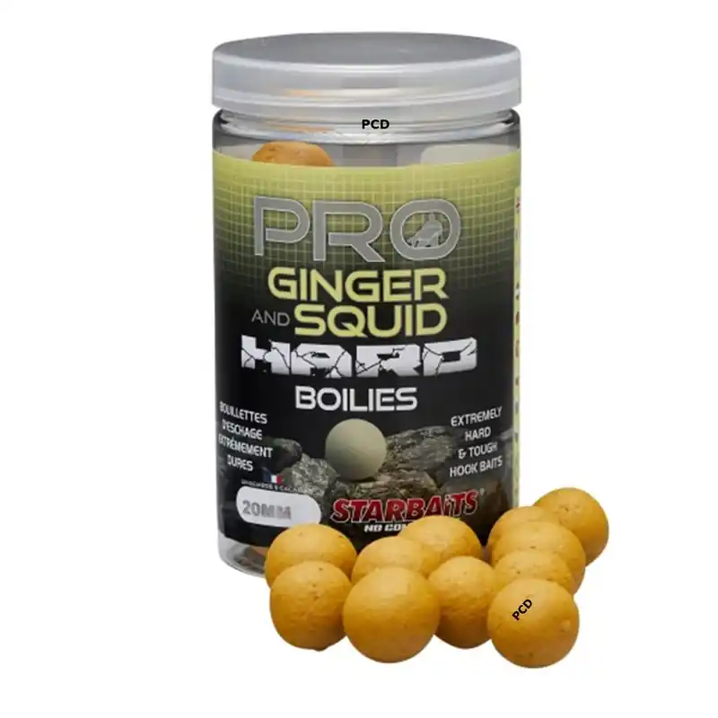 Hookbaits Starbaits Probiotic Pro Ginger Squid Hard Baits 200G Affaire À Saisir