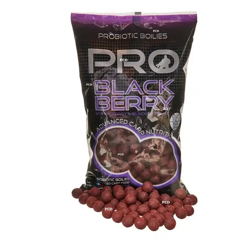 Bouillettes Starbaits Probiotic Pro Blackberry Boilies 800G Produit De Marque