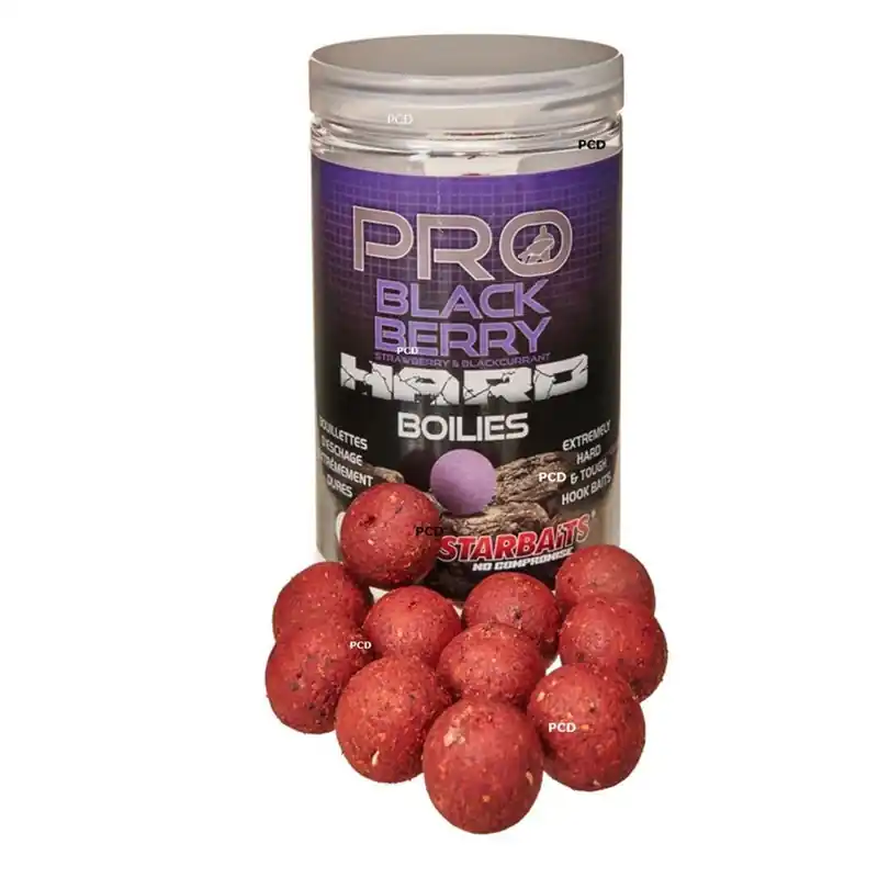 Usine Directe Hookbaits Starbaits Probiotic Pro Blackberry Hard Baits 200G