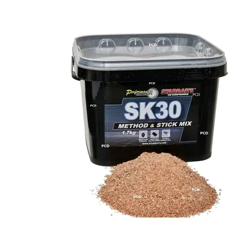 Certifié Amorce Starbaits Performance Concept SK30 Method & Stick Mix 1KG700