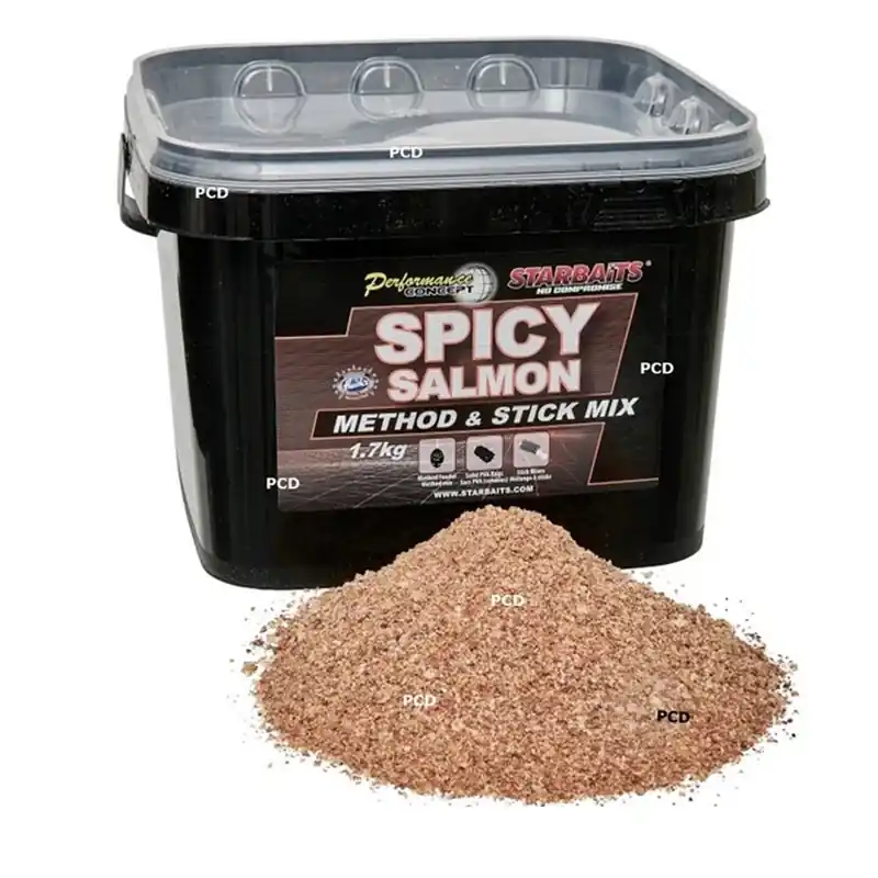 Amorce Starbaits Performance Concept Spicy Salmon Method & Stick Mix Super Prix