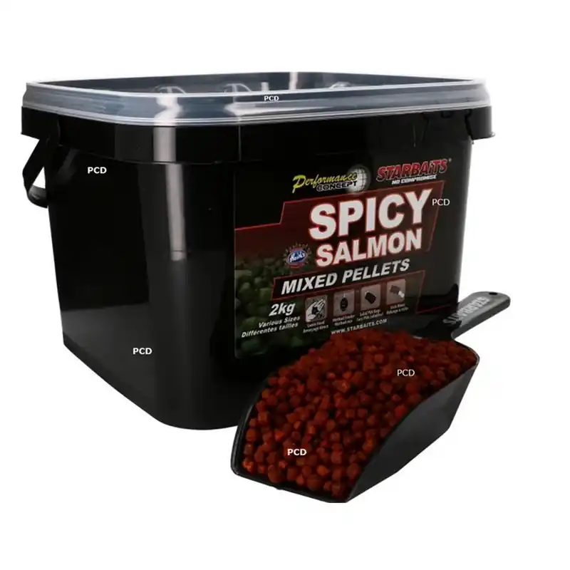 Pellets Starbaits Performance Concept Spicy Salmon Pellets 2KG Achat Immédiat