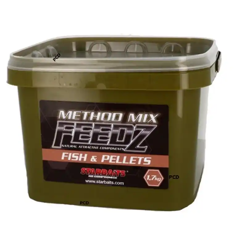 Amorce Starbaits Feedz Method Fish & Pellets 1KG700 Marque