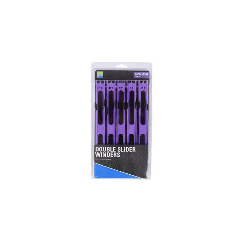 DOUBLE SLIDER WINDERS 26CM WIDE IN A TRAY Nouveauté