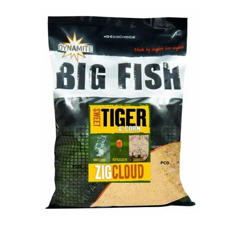 Amorce Dynamite Baits Big Fish Sweet Tiger & Corn Zig Cloud 1KG800 Commander Maintenant