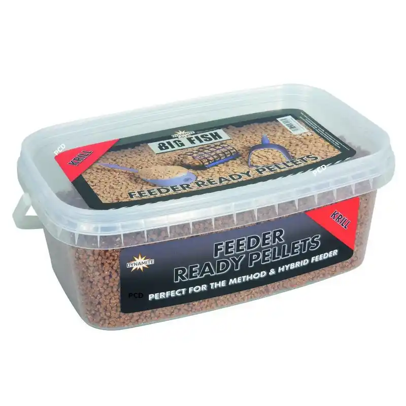 Pellets Dynamite Baits Big Fish Feeder Krill Ready Pellets 2MM 1KG200 Retour Gratuit