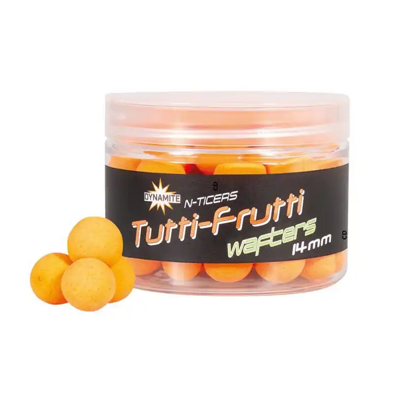 Prix Choc Bouillettes Flottantes Dynamite Baits N-Ticers Hookbaits Tutti-Frutti Wafters 14MM 40G