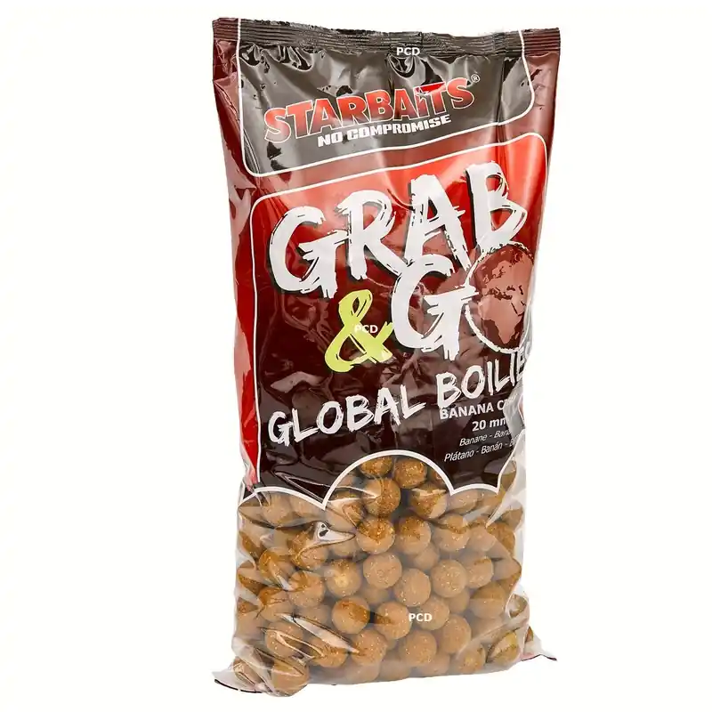Prix Promo Bouillettes Starbaits Grab & Go Global 5KG Banana Cream