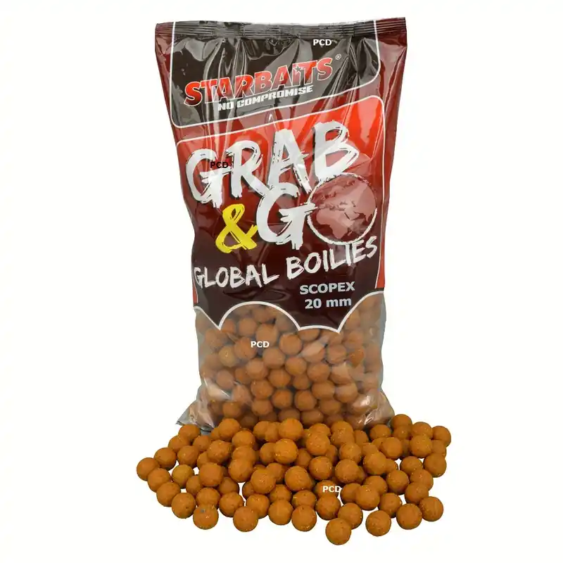 Bouillettes Starbaits Grab & Go Global 5KG Scopex Nouvelle Collection