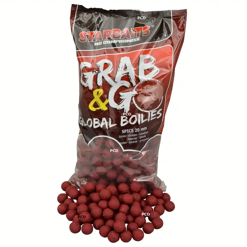 Bouillettes Starbaits Grab & Go Global 5KG Spice Achetez Aujourd'hui