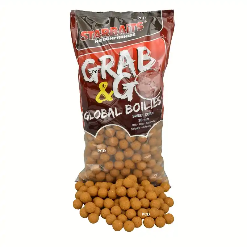 Bouillettes Starbaits Grab & Go Global 5KG Sweet Corn Seulement Aujourd'hui