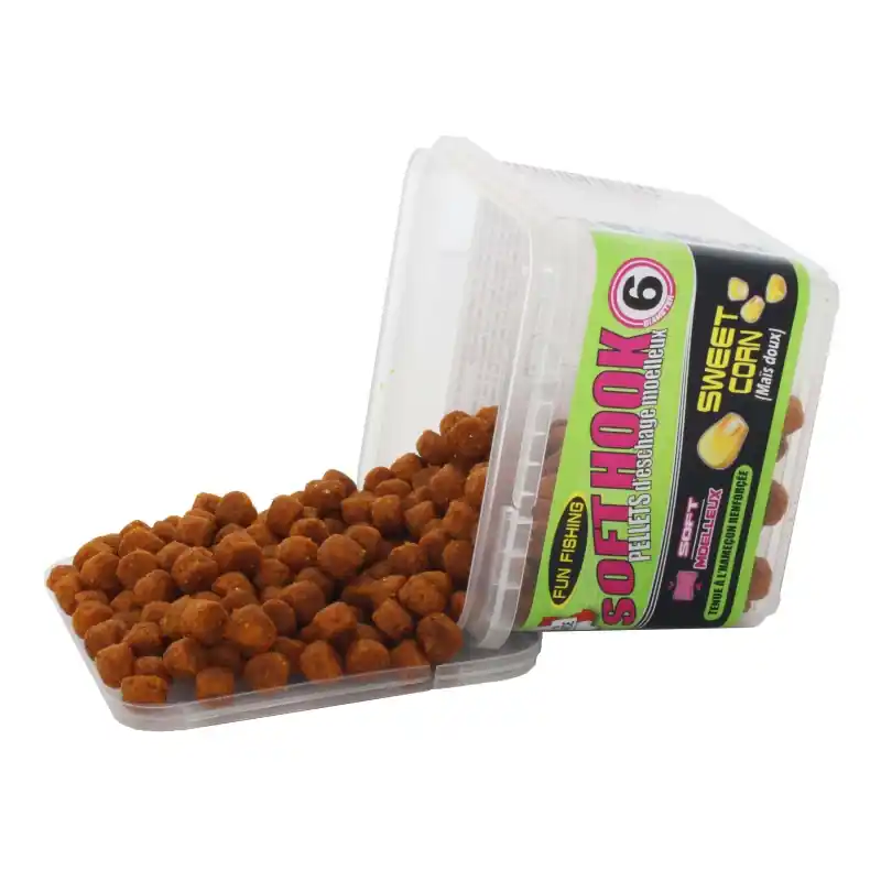 Acheter En Ligne SOFT HOOKS PELLETS – 105GR – 6MM – SWEET CORN FUN FISHING