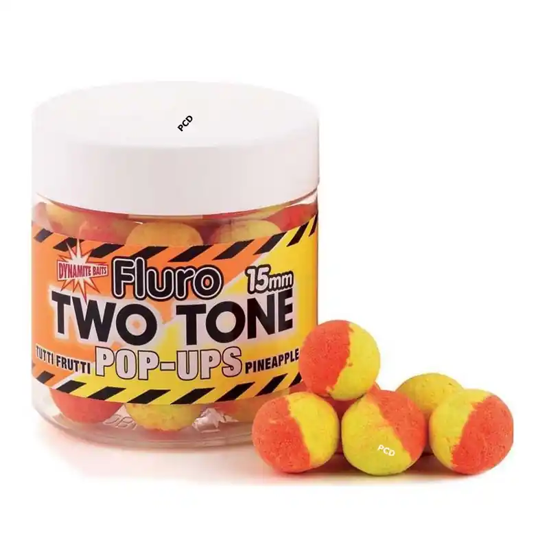 Bouillettes Flottantes Dynamite Baits Fluoro Two Tone Tutti & Pineapple 15MM 120G Dernier Modèle
