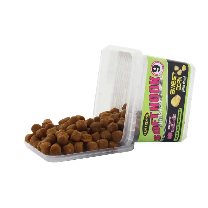 Acheter Direct SOFT HOOKS PELLETS – 105GR – 9MM – SWEET CORN FUN FISHING
