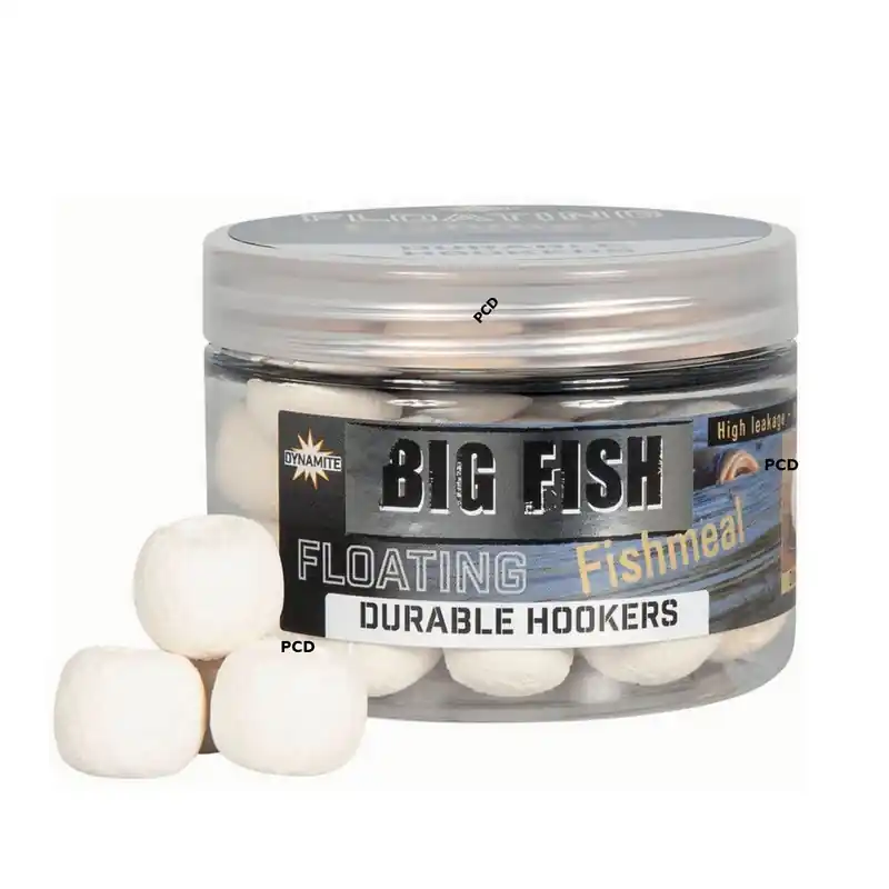 Pellets D‘eschage Dynamite Baits Big Fish Natural Fishmeal Floating Durable Hookers Blanc 12MM 100G Jusqu'à Épuisement Des Stocks