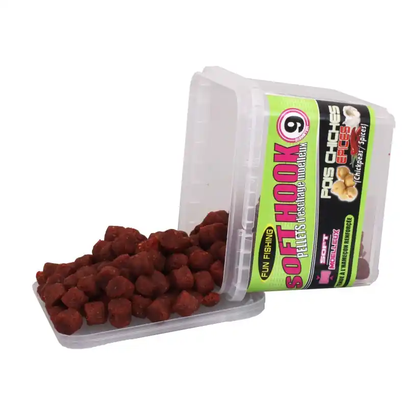 SOFT HOOKS PELLETS - 105GR - 9MM - POIS CHICHE EPICE FUN FISHING Must-Have