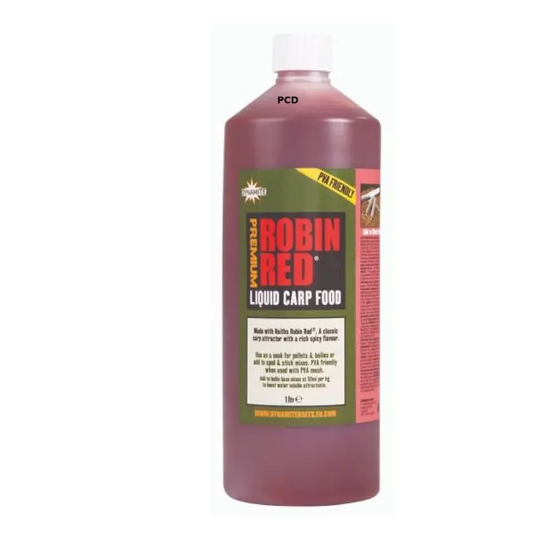 Top Vente Attractant Dynamite Baits Robin Red Liquid Carp Food 1L