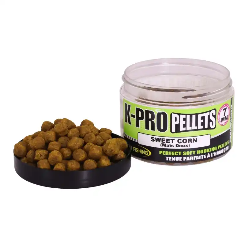 Prix Bas K-PRO PELLETS - 60GR - 7MM- SWEET CORN FUN FISHING
