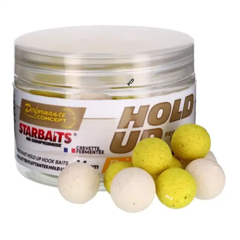 Bouillettes Flottantes Starbaits Performance Concept Hold Up Fluo Pop Up 50G Commander Vite
