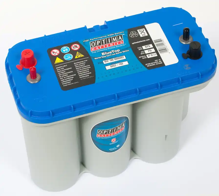 Prix Cassé Batterie Optima Blue BTDC 5.5 75AH