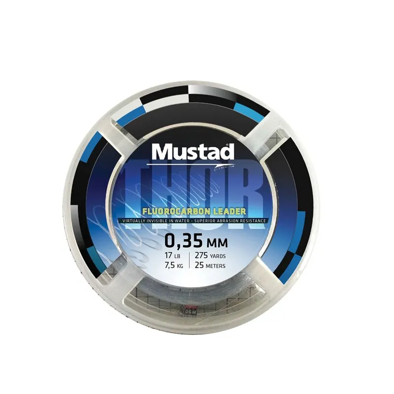 Meilleur Choix Bas de Ligne Mustad Thor Fluoro Carbon Leader