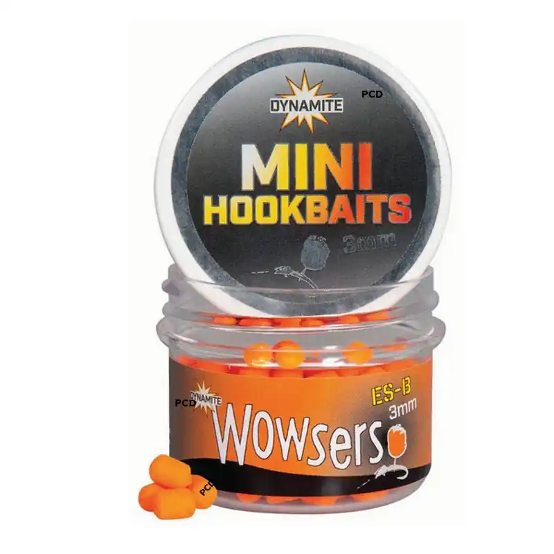 Pellets D‘Eschage Dynamite Baits Wowser Mini Hookbaits Orange ES-B 3MM Seulement Aujourd'hui