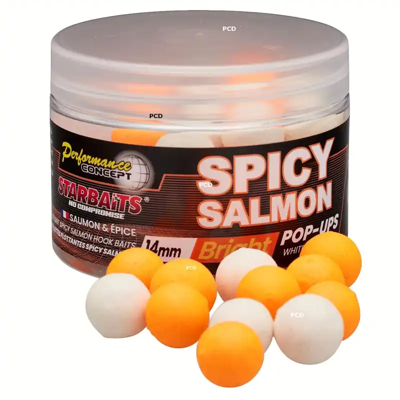 Commander Maintenant Bouillettes Flottantes Starbaits Performance Concept Spicy Salmon Bright Pop Up 50G