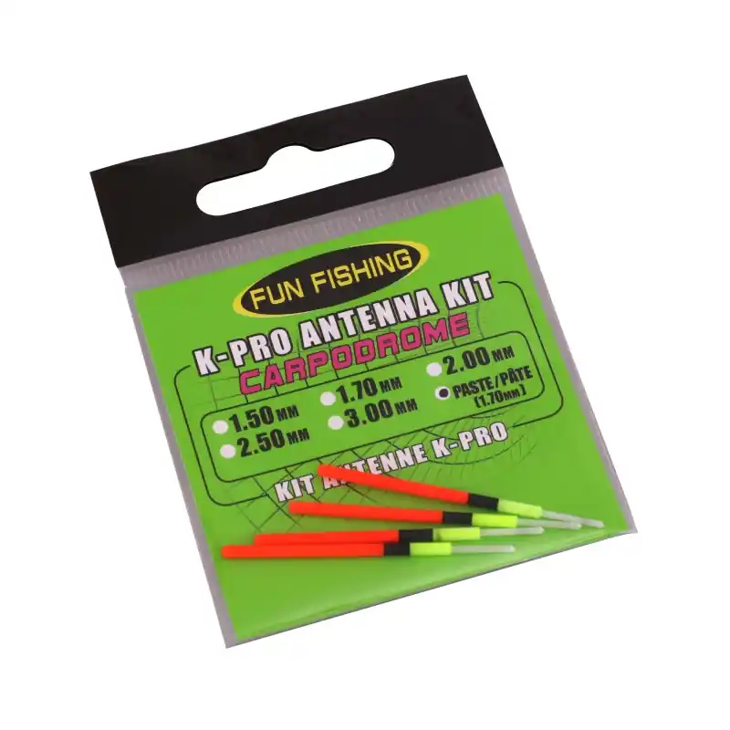 Promotion Saisonnière KIT ANTENNES SERIES PRO - PASTE - X 4 FUN FISHING
