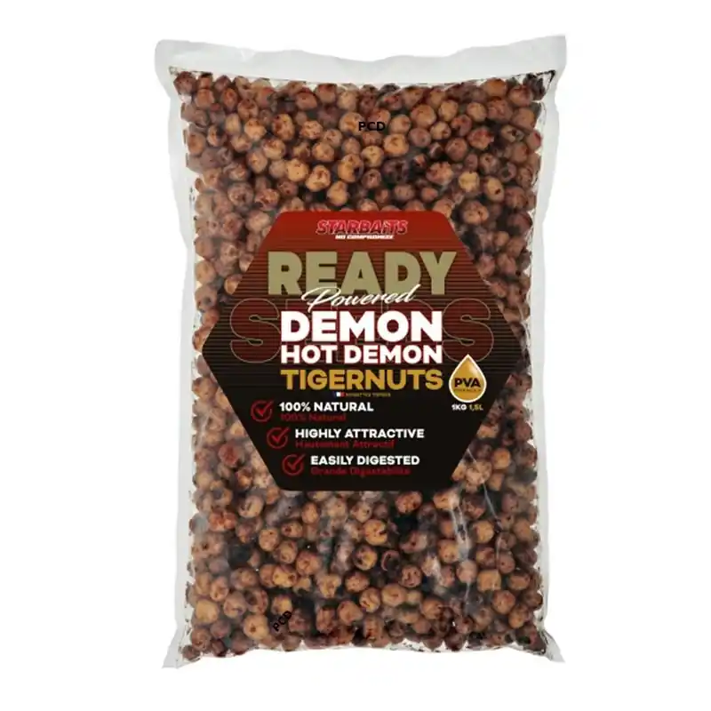 Graines Cuites Starbaits Ready Seeds Tigernuts Demon Hot Demon 1Kg Affaire À Saisir