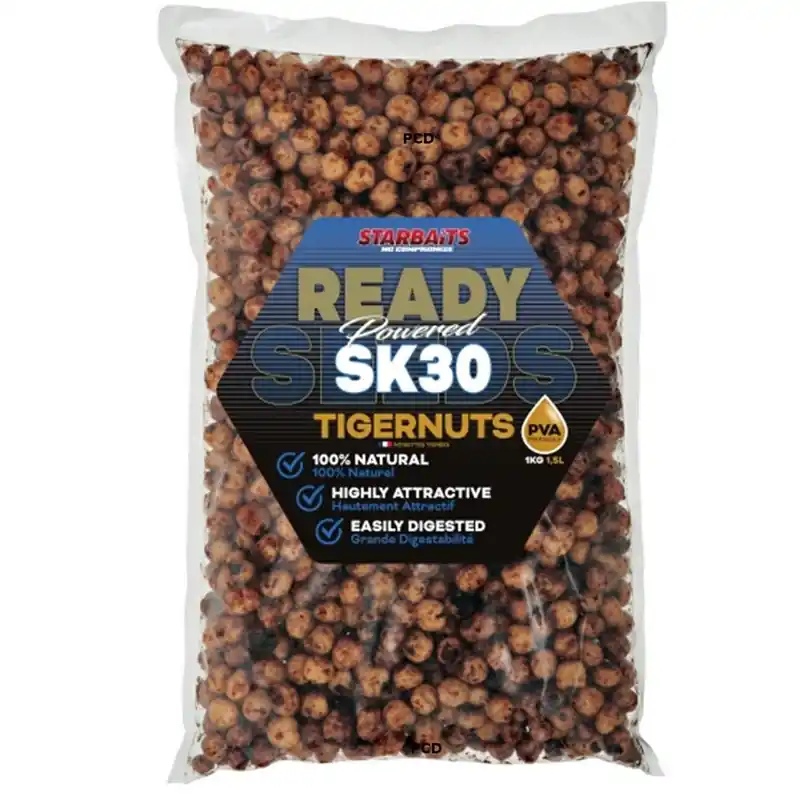 Graines Cuites Starbaits Ready Seeds Tigernuts SK30 1Kg Nouveauté