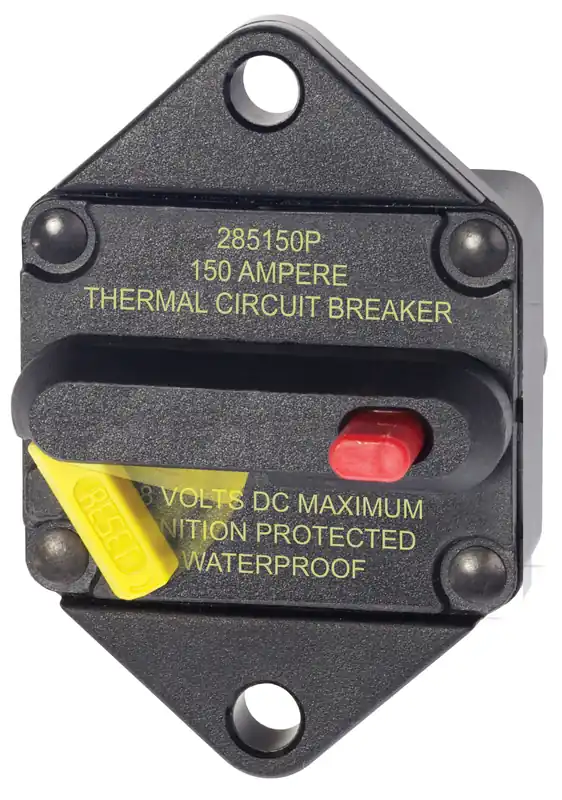 Commander Maintenant Coupe circuit Blue Sea thermiques étanche série 285 – 150A