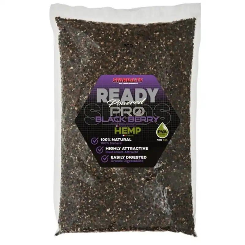 Commander Vite Graines Cuites Starbaits Ready Seeds Hemp Pro Blackberry 1Kg