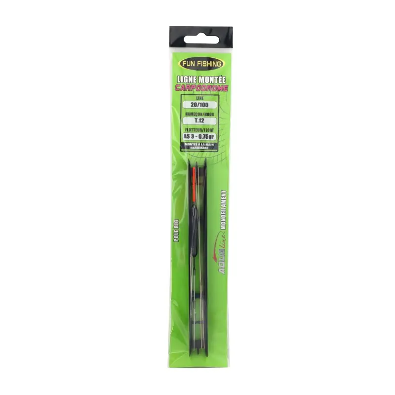 Paiement Sécurisé LIGNE MONTEE AS3 - 0,30GR - HAM T12 - 20/100 - 4M FUN FISHING