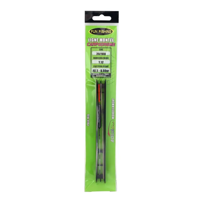 Dernière Chance LIGNE MONTEE AS3 - 0,50GR - HAM T12 - 20/100 - 4M FUN FISHING