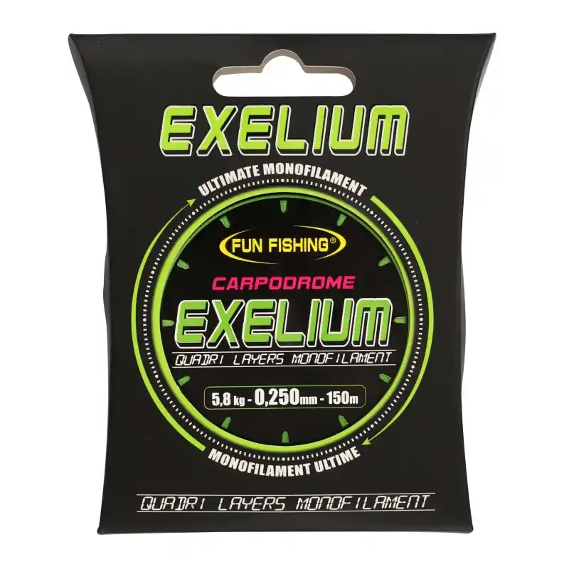 Offre Exclusive EXELIUM CARPODROME - 0,225MM - 4,70KG - 150M FUN FISHING