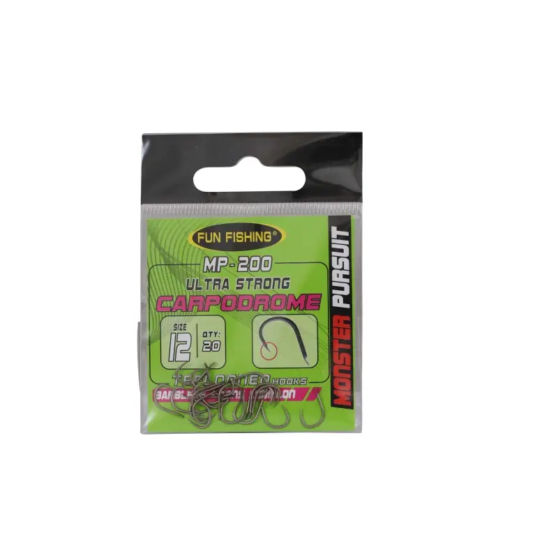 HAMECONS MP200 (PALETTE SANS ARDILLON) X20 - TAILLE 12 FUN FISHING Haute Qualité