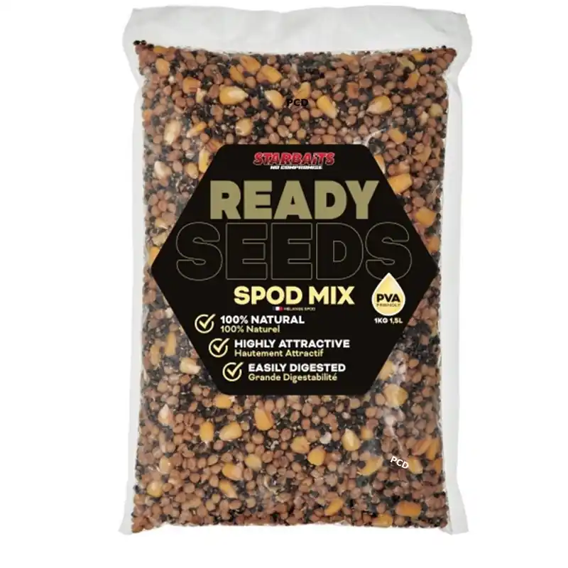 Populaire Graines Cuites Starbaits Ready Seeds Spod Mix 1Kg